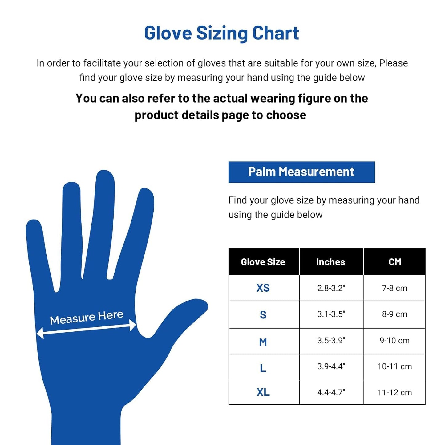 JMU 200 Count XS Nitrile Gloves, Disposable Latex-Free Powder-Free Gloves, Tear-Resistant, Non-Sterile, Violet Blue