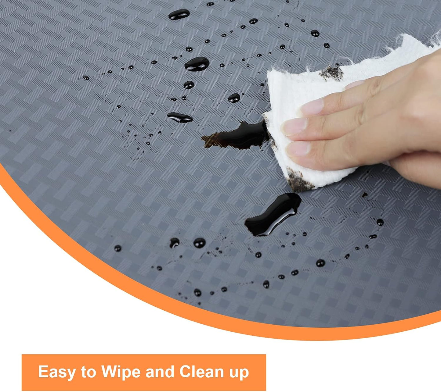 Shelf Liners for Kitchen Cabinets Refrigerator Liners Waterproof & Oil-Proof Kitchen Cupboard Liner Non-Slip Drawer Mats EVA Material Non Adhesive Fridge Mats for Shelves 11.8 x 118 Inches