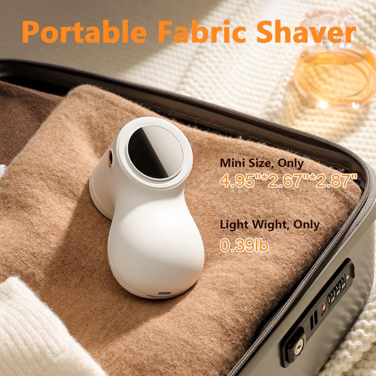 ๐ฅ๐ฒ๐ฐ๐ต๐ฎ๐ฟ๐ด๐ฒ๐ฎ๐ฏ๐น๐ฒ Fabric Shaver, coldSky Lint Remover for Clothes with 3 Replaceable Blades, Electric Lint Shaver with Digital Display, 3-Speeds Defuzzer for Removing Fuzz and Pill from Sweater