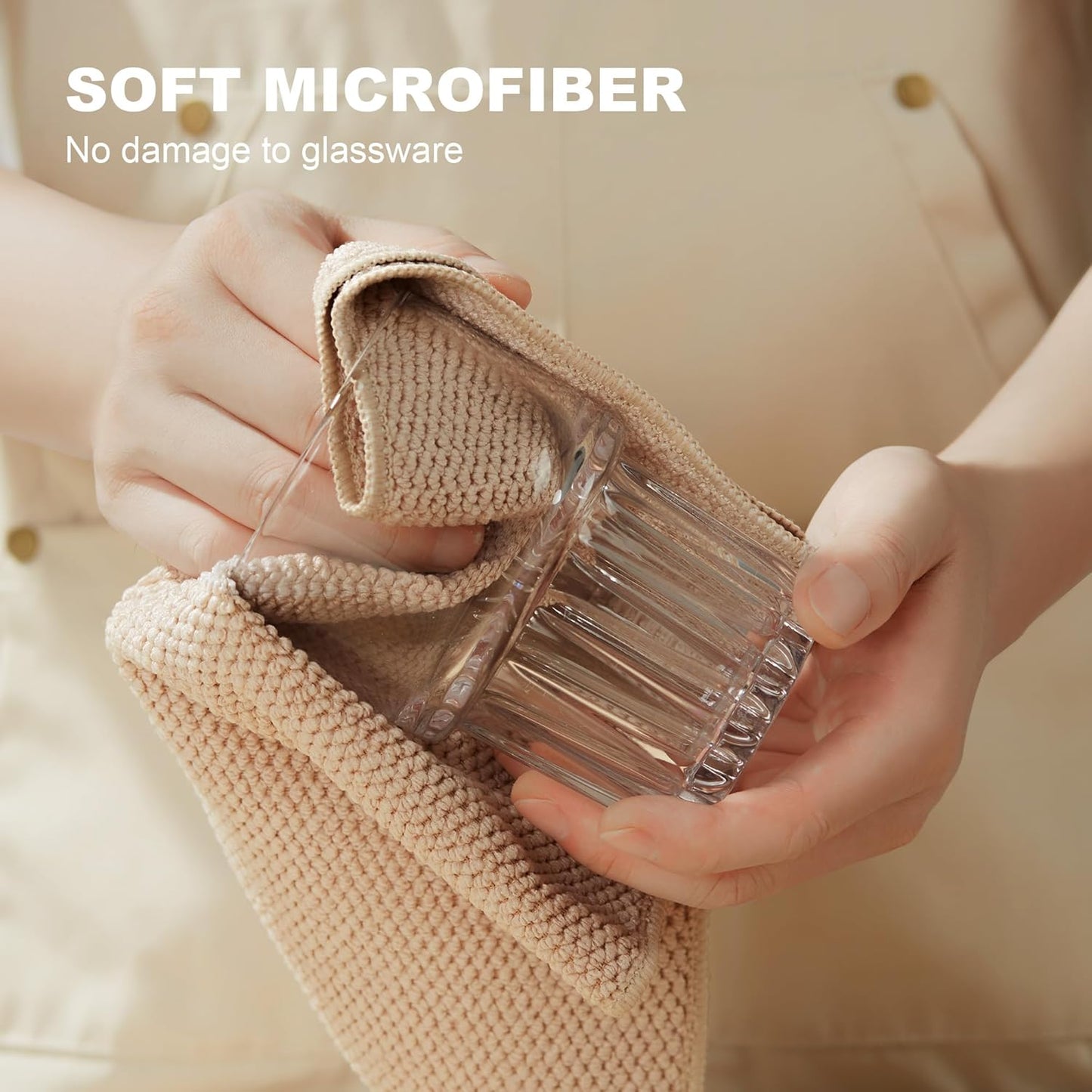 JOYMOOP Microfiber Cleaning Cloth, Soft Absorbent Cloth, Multi-Purpose Cleaning Cloth, Highly Absorbent Cleaning Rags, Lint-Free, Streak-Free Cleaning Cloths for Kitchen Home Office-3Pcs
