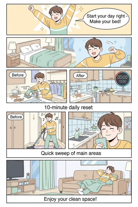 How to Keep Your Home Clean with Simple Daily Routines