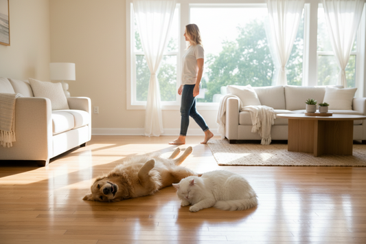 Paws & Clean Floors: How to Maintain a Flawless, Barefoot-Friendly Home for Your Furry Family