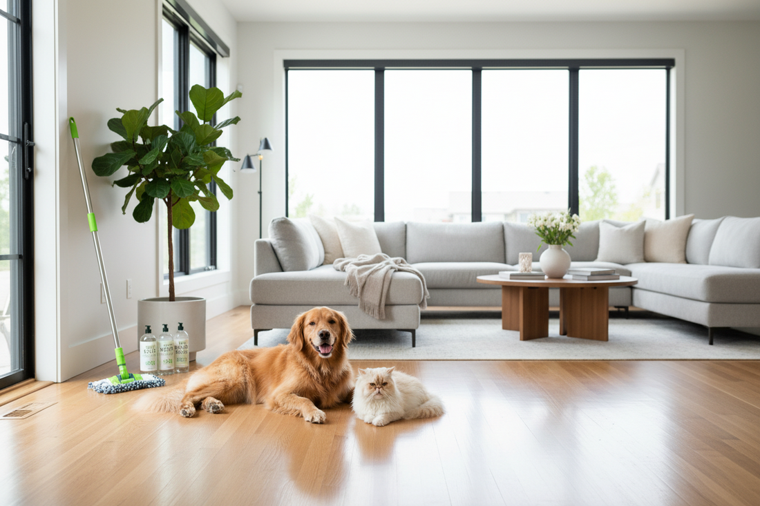 Paws & Clean Floors: How to Maintain a Spotless and Pet-Safe Home