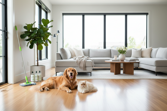 Paws & Clean Floors: How to Maintain a Spotless and Pet-Safe Home