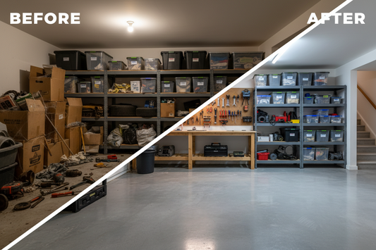 Tackling the Toughest Spaces: A Step-by-Step Garage and Basement Deep Clean