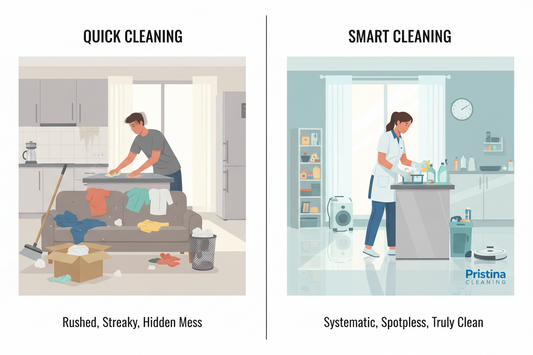 The Difference Between “Quick Cleaning” and Smart Cleaning