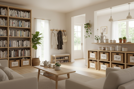 The Secret to a Calm Home Isn’t Cleaning — It’s Organization