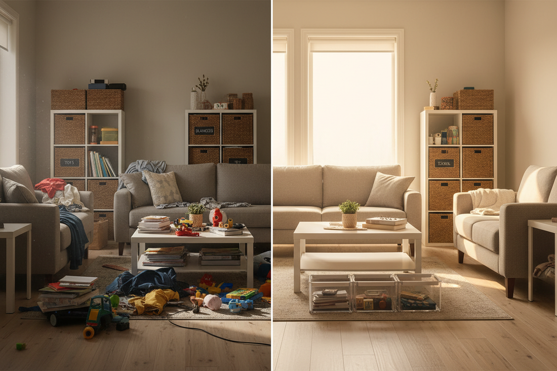 Why Home Organization Improves Cleaning Results