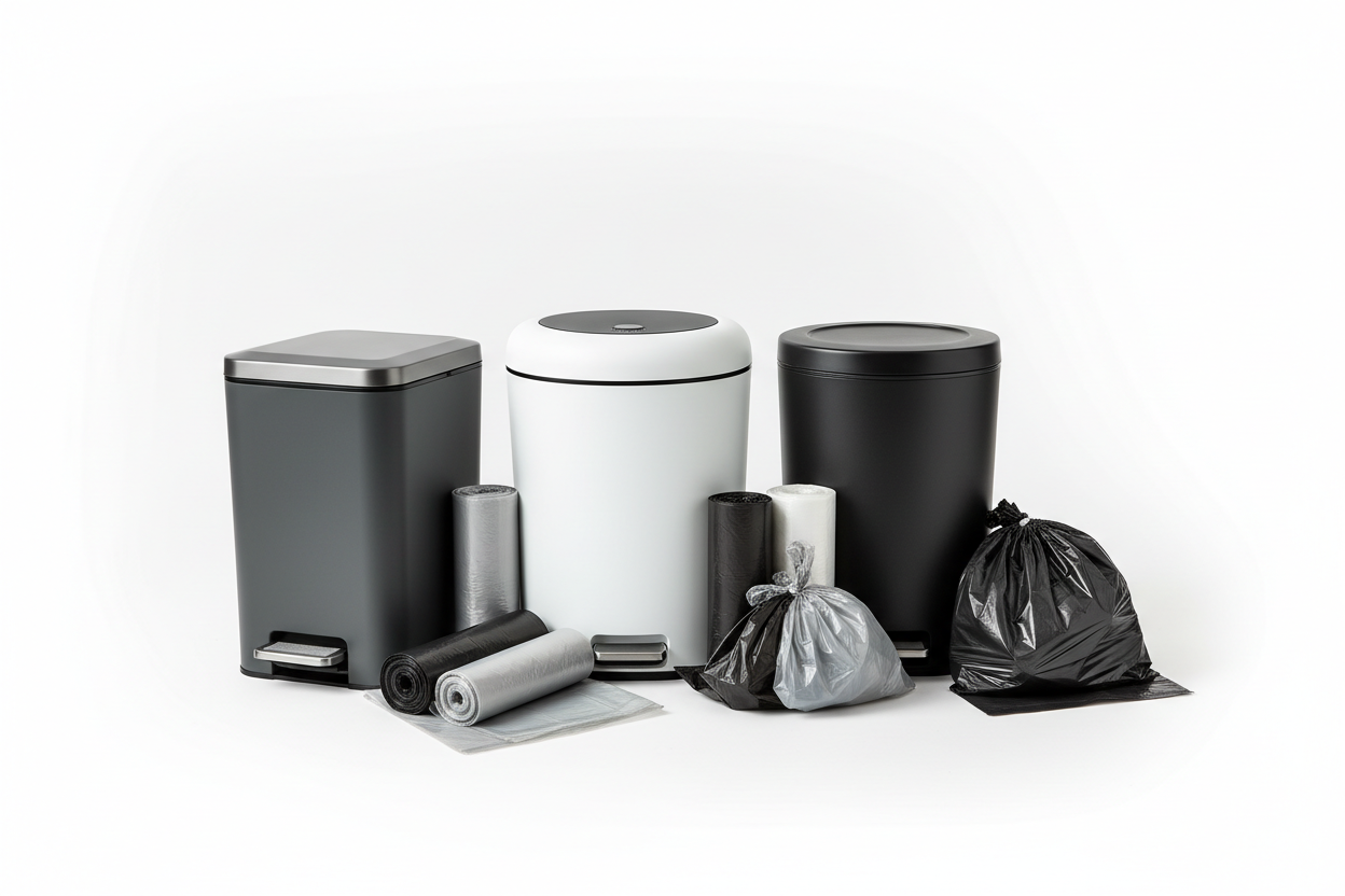 Durable Waste Receptacles & Liners for Everyday Home Use