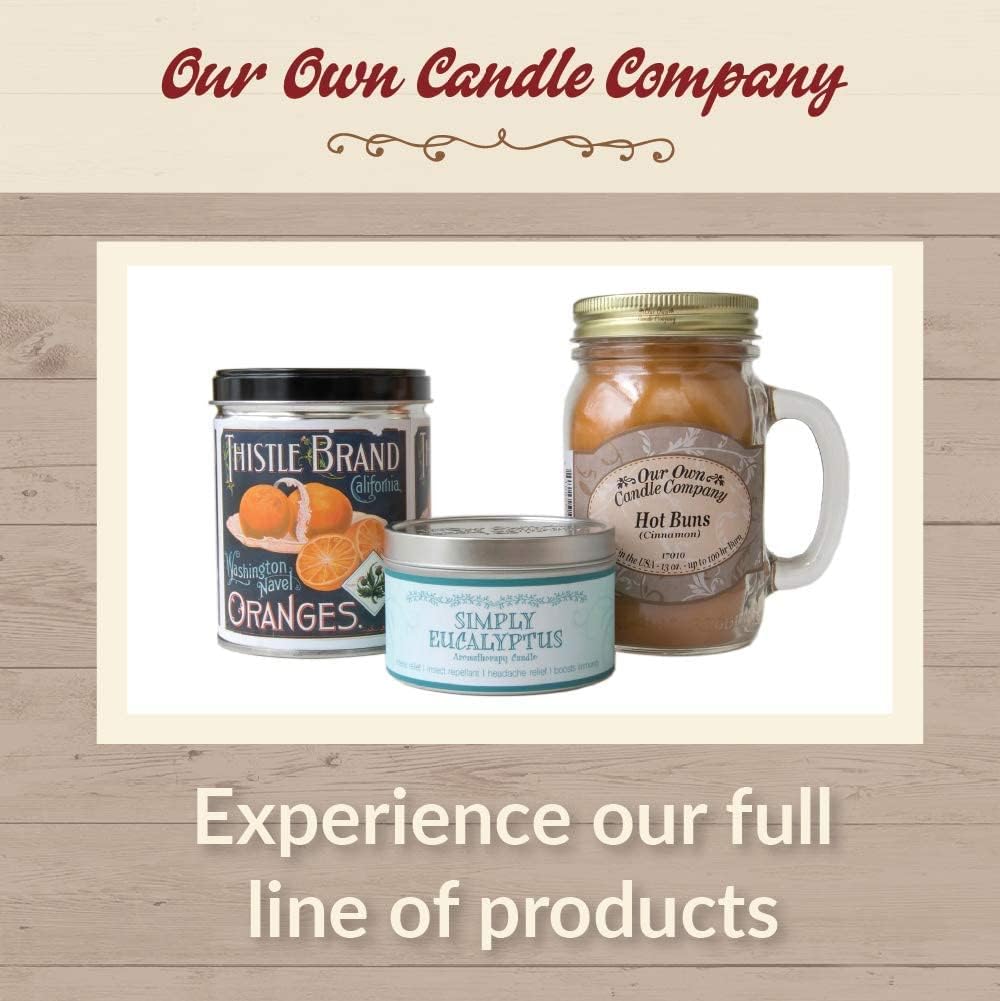 Our Own Candle Company Premium Wax Melt, Black Raspberry Vanilla, Blueberry Pie, Fresh Peach, and Strawberry Melon, Fruit Variety Pack, 6 Cubes, 2.4 oz (4 Pack)