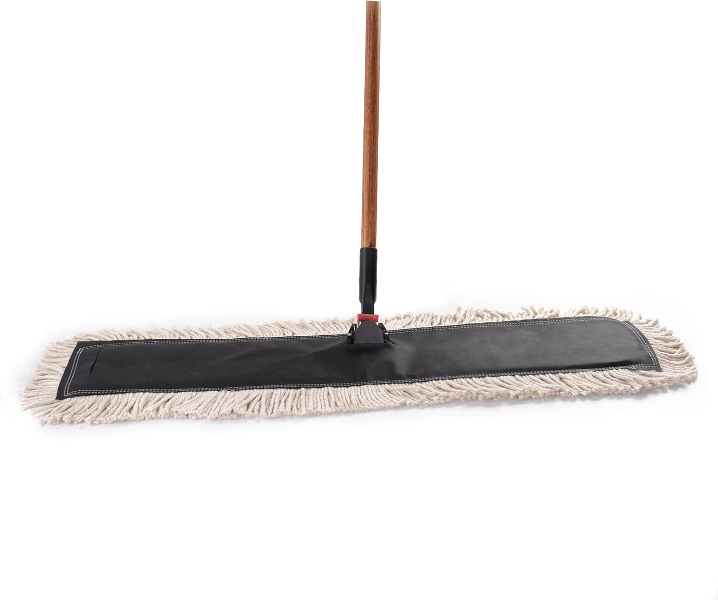 Matthew Cleaning 36'' High Strength Disposable Dust Mop Cotton Cut-end Yarn Mop Replacement Heads for Residential & Commercial Fit Standard Dust Mop Frames, Hardwood, Laminate, Concrete Floors 6Pack