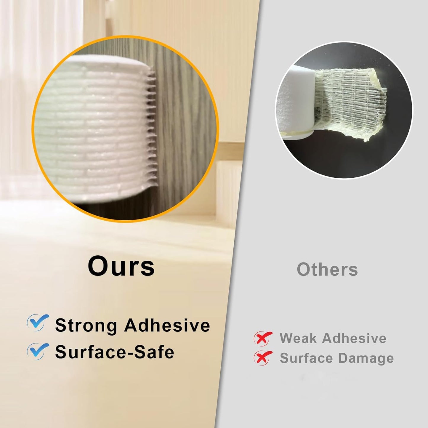 Strong Adhesive White AC Foam Insulation, High Density Foam Insulation Tape for Automotive, Furniture Protective, Gasket Seal, Self Adhesive Foam Tape(1 in x 3/4 in x 13Ft)