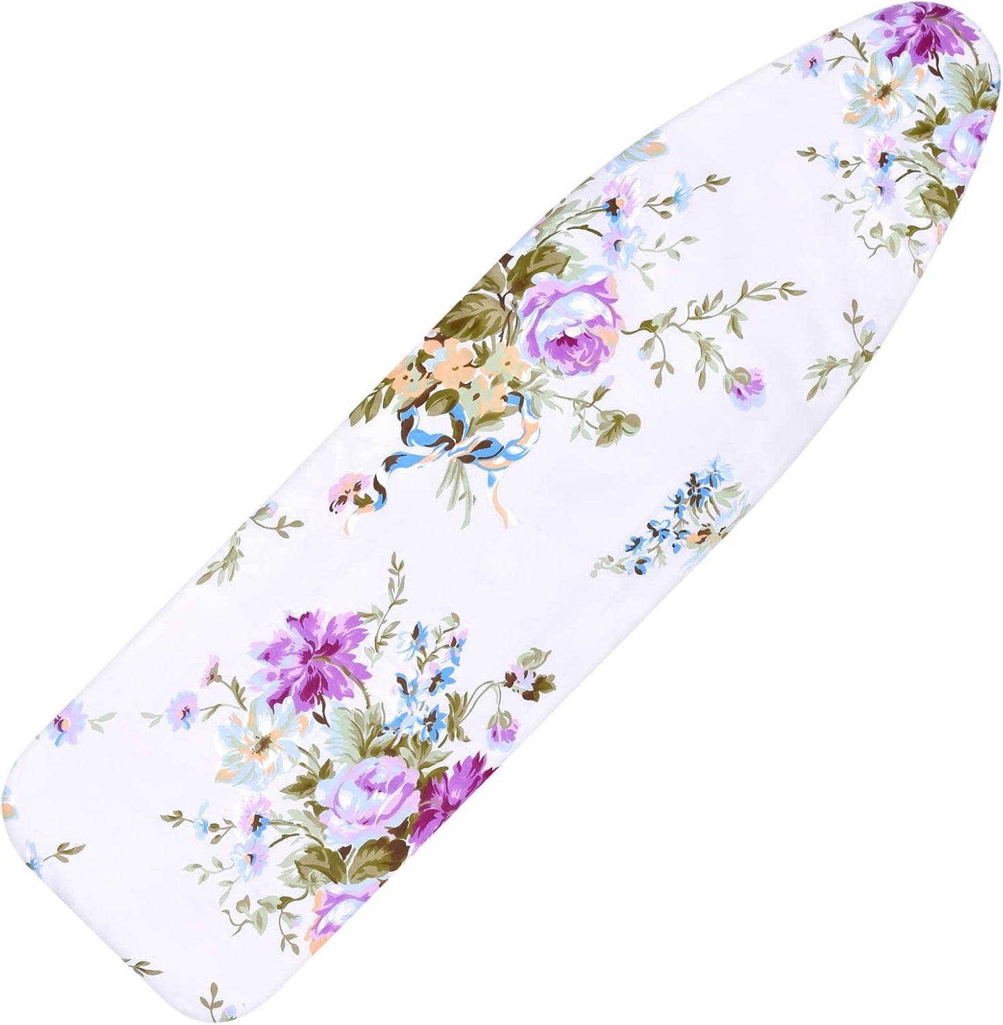 Ironing Board Cover and Pad 15x54 Inch Standard Ironing Board Cover with Elastic Edge and Hook and Loop Fasteners Scorch and Stain Resistant Cotton Ironing Covers