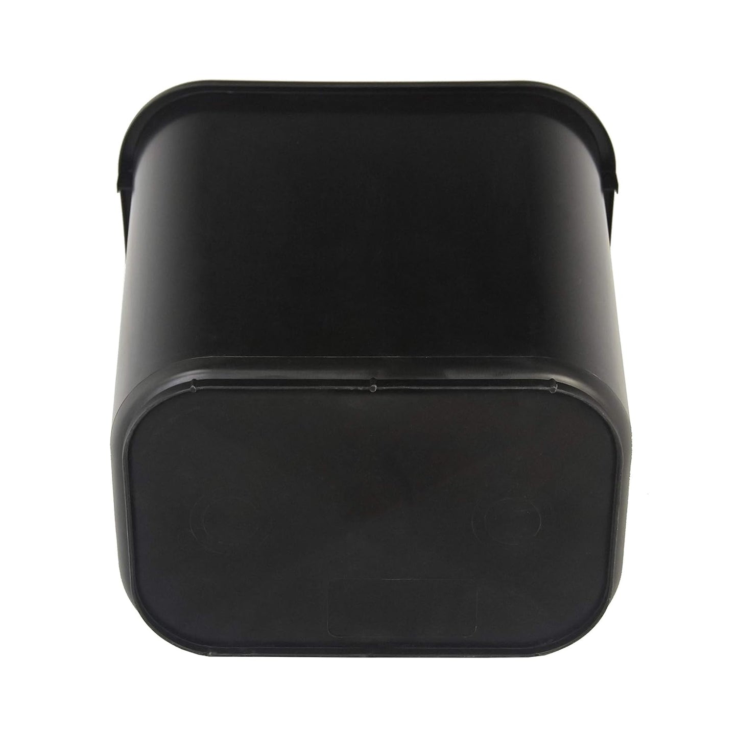 Amazon Basics Trash Can, Rectangular Commercial Office Wastebasket, 10 Gallon (Pack Of 1), Black (Previously AmazonCommercial brand)