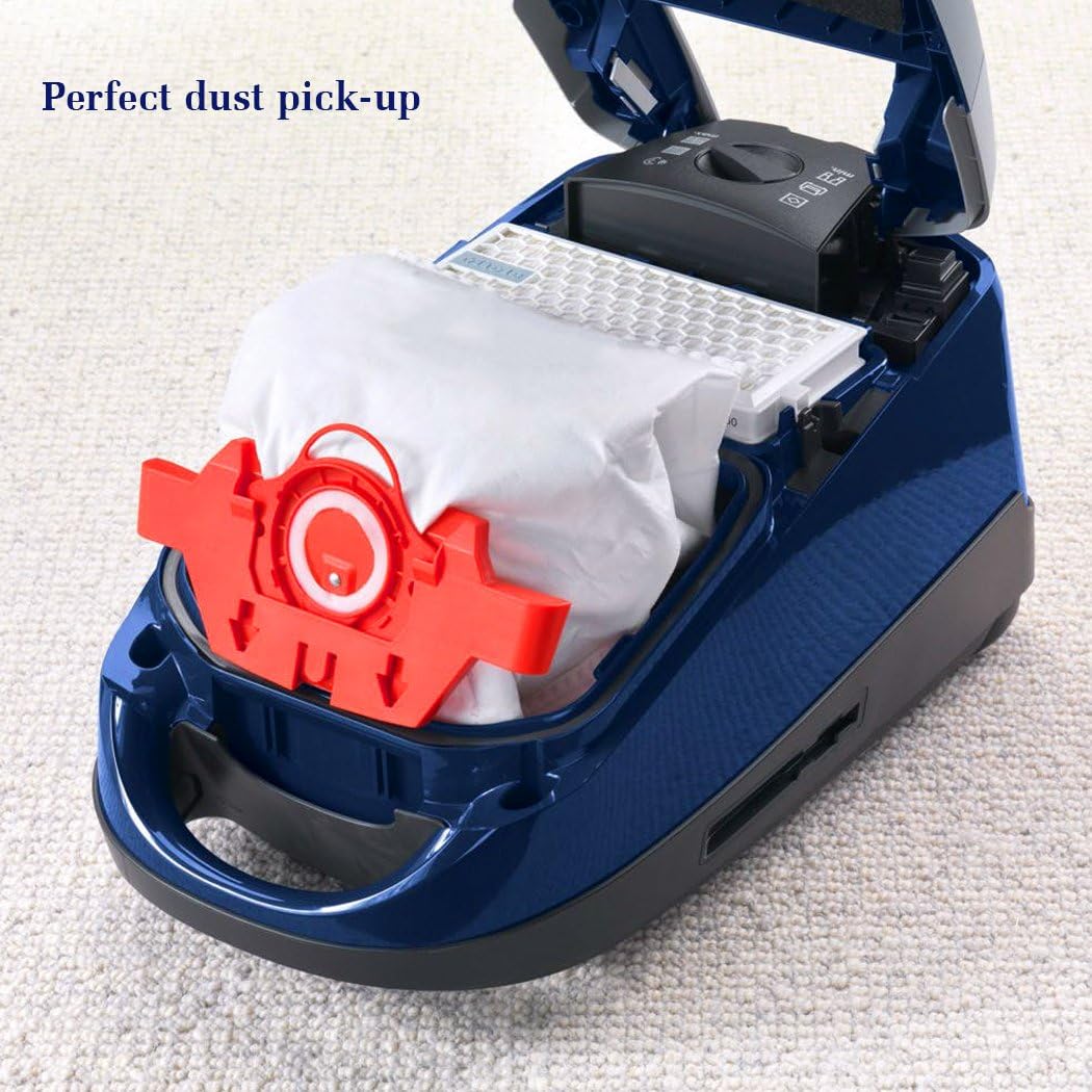 20 Pack 3D Airclean Bags Replacement for Miele FJM Vacuum Compact C1 Compact C2 Complete C1 S241, S290, S300i, S500, S700, S4, S6 Series,5 Motor Protection Filters 5 Air Clean Filters