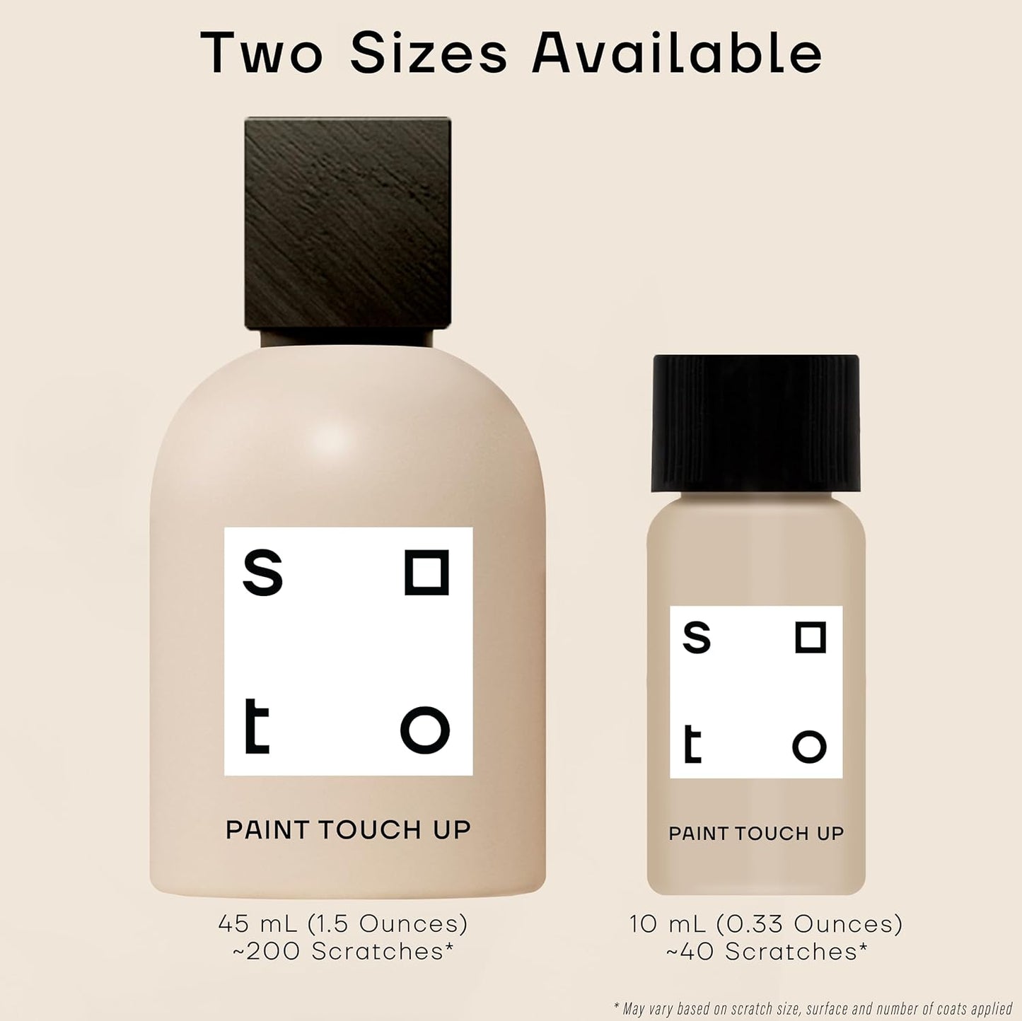 soto Pink Paint Touch Up, Multi-Surface, Matte Finish (No. 30 Palo Rosa) — 10 Milliliters of Scratch Repair for Furniture, Walls, Cabinets, Trim, Doors, Indoor/Outdoor