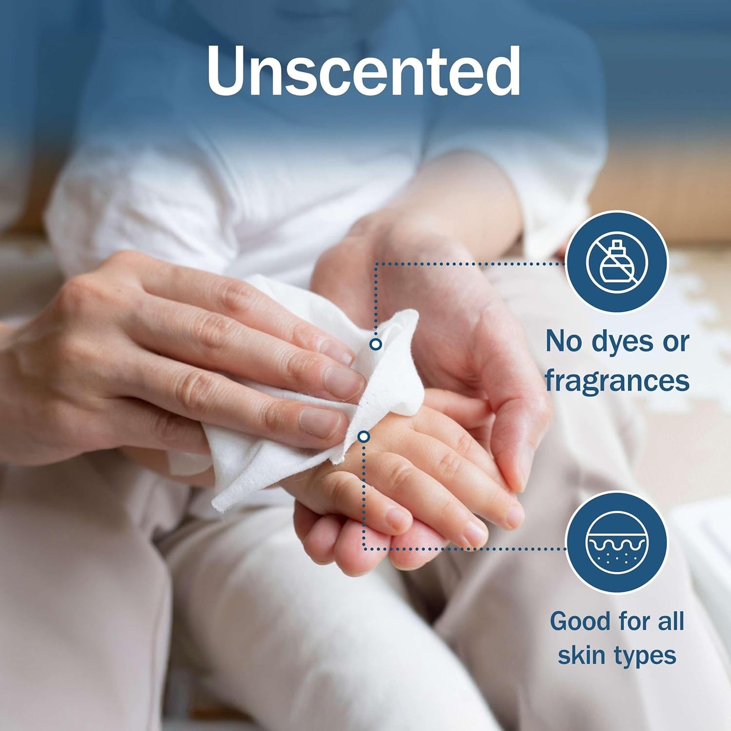 Dry Wipes for Adults - Case of 800 Unscented Disposable Washcloths - 10" x 13" Non Woven Wipes for Incontinence and Senior Care