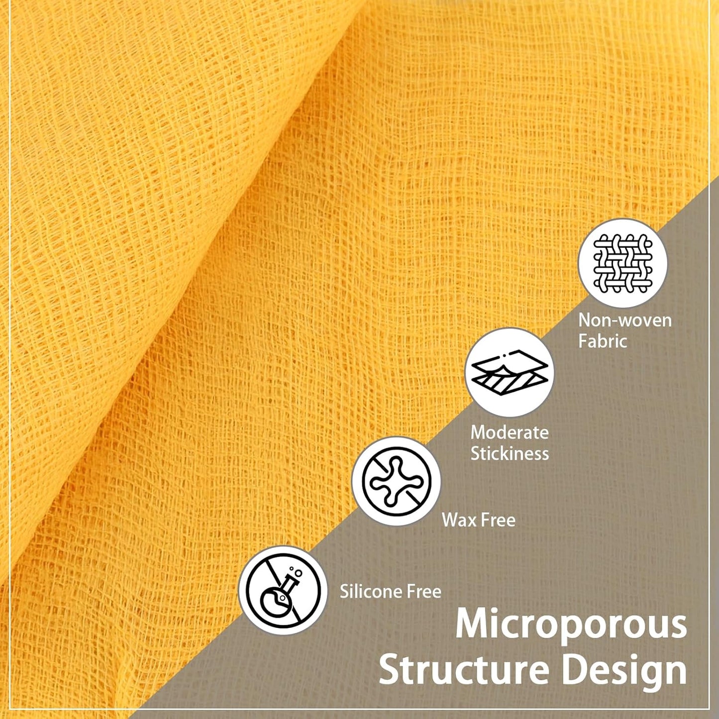 8 Pack Tack Cloths, Tack Rags for Woodworking, 17.7 x 35.4 in Tac Cloth Dust Stain Rags for Automotive Painting, Sanding, Cleaning, Dusting, Staining