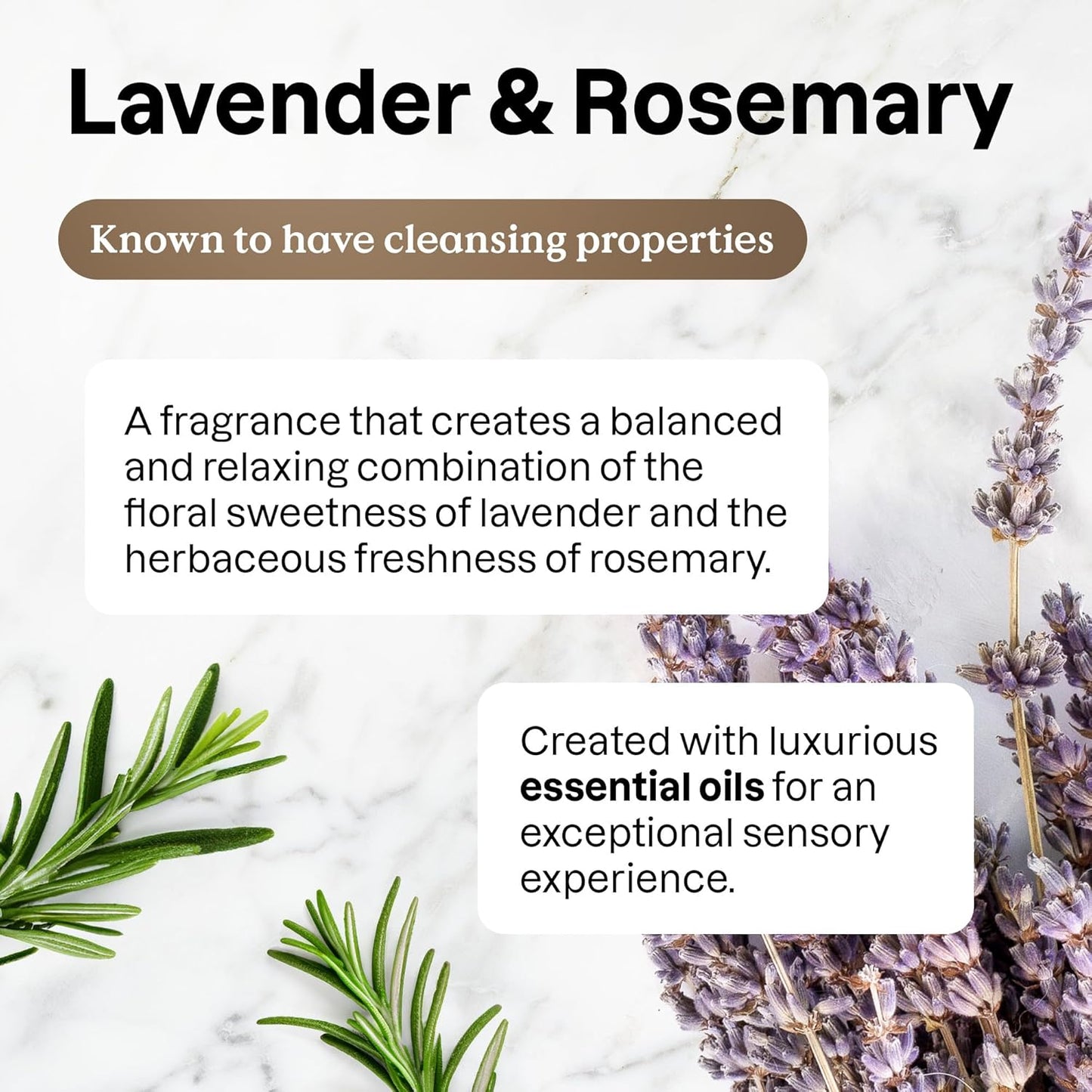 ATTITUDE Kitchen Cleaner Spray, Natural Origin Ingredients, EWG Verified, Cleans and Degreases, Streak-Less, Lavender & Rosemary, 26 Fl Oz
