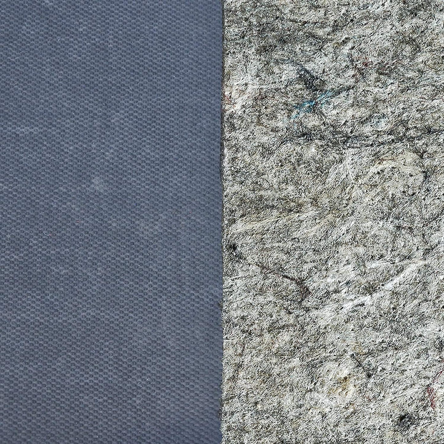 RUGPADUSA - Dual Surface - 8' Square - 1/4" Thick - Felt + Rubber - Non-Slip Backing Rug Pad - Safe for All Floors